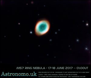 M57 - 17-18 June 2017 ~ 01:00UT