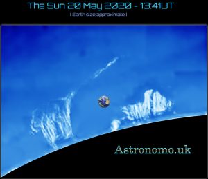 The Sun 20 May 2020 - 13:41UT