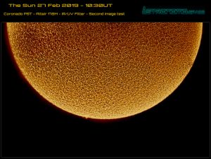 The Sun 27 Feb 2019 - 10:30UT