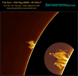 The Sun - 29 May 2019 - 07:54UT