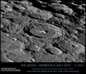 Moon - Moretus - Blow-up of previous shot 06 May 2017 - ~21:48UT